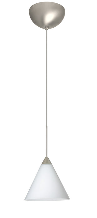 Besa - 1XC-512107-LED-SN - One Light Pendant - Kani - Satin Nickel