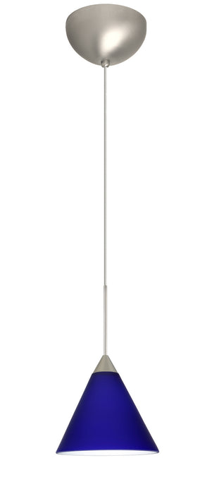 Besa - 1XC-5121CM-LED-SN - One Light Pendant - Kani - Satin Nickel