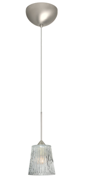 Besa - 1XC-512500-LED-SN - One Light Pendant - Nico - Satin Nickel