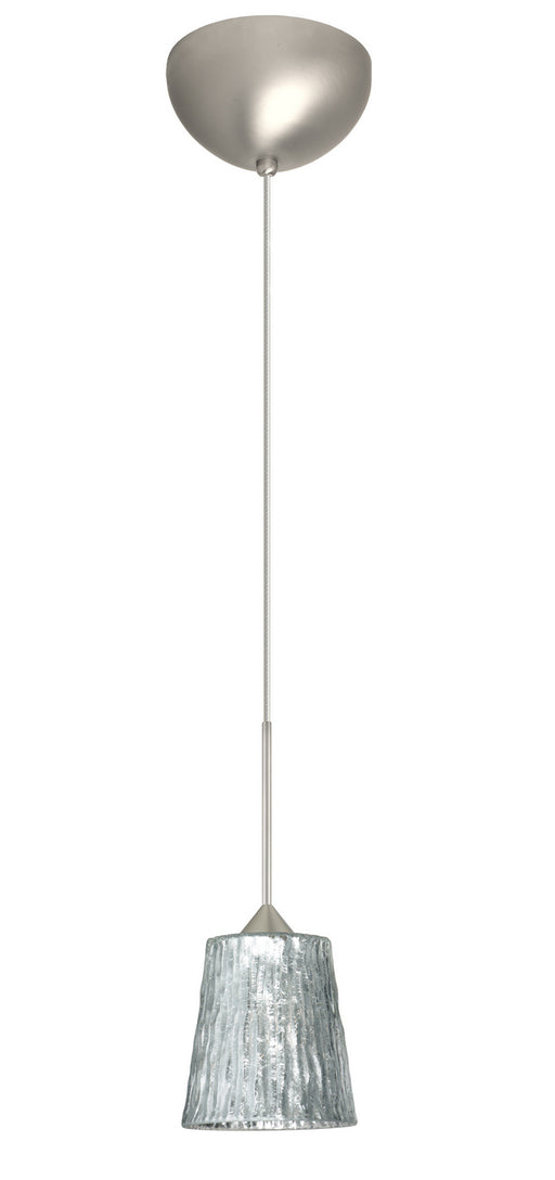 Besa - 1XC-5125SF-LED-SN - One Light Pendant - Nico - Satin Nickel