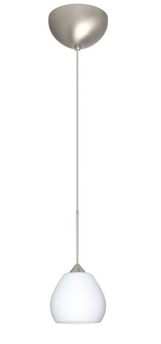 Besa - 1XC-560507-LED-SN - One Light Pendant - Tay Tay - Satin Nickel