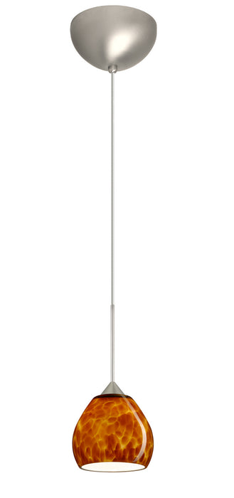 Besa - 1XC-560518-LED-SN - One Light Pendant - Tay Tay - Satin Nickel