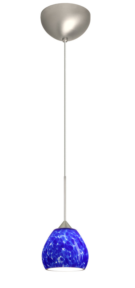 Besa - 1XC-560586-LED-SN - One Light Pendant - Tay Tay - Satin Nickel