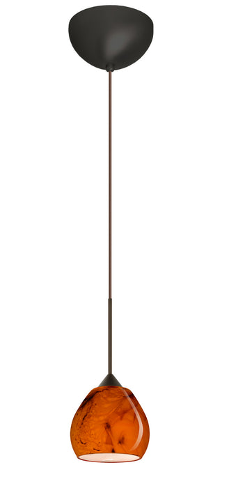 Besa - 1XC-5605HB-LED-BR - One Light Pendant - Tay Tay - Bronze