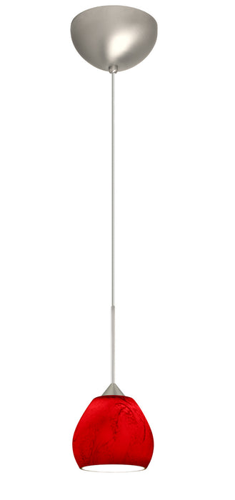 Besa - 1XC-5605MA-LED-SN - One Light Pendant - Tay Tay - Satin Nickel