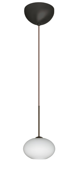 Besa - 1XC-561207-LED-BR - One Light Pendant - Lasso - Bronze