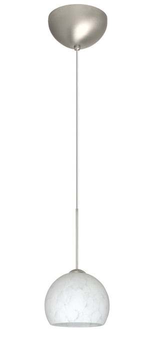 Besa - 1XC-565819-LED-SN - One Light Pendant - Palla - Satin Nickel