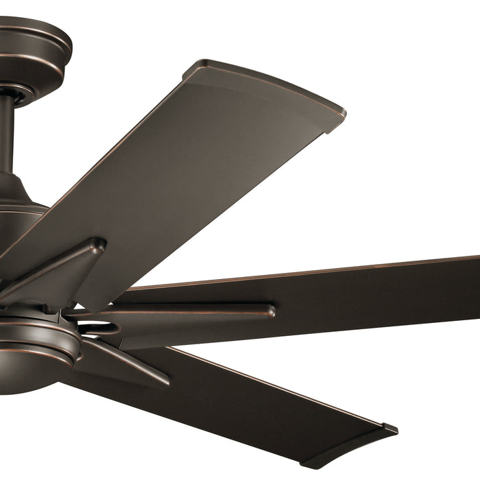 60``Ceiling Fan from the Szeplo Patio collection in Olde Bronze finish