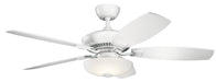 Kichler - 330013MWH - 52``Ceiling Fan - Canfield Pro - Matte White