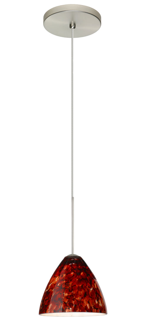 Besa - 1XT-177941-LED-SN - One Light Pendant - Mia - Satin Nickel