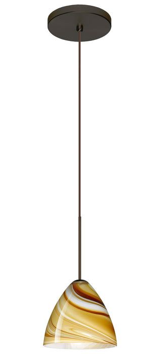 Besa - 1XT-1779HN-LED-BR - One Light Pendant - Mia - Bronze