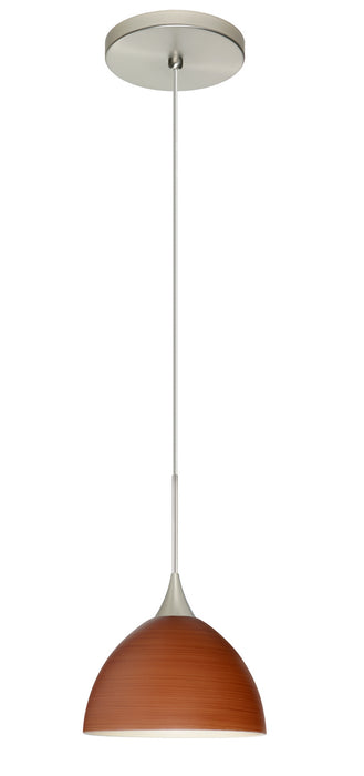 Besa - 1XT-4679CH-LED-SN - One Light Pendant - Brella - Satin Nickel