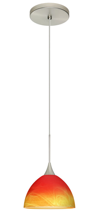 Besa - 1XT-4679SL-LED-SN - One Light Pendant - Brella - Satin Nickel