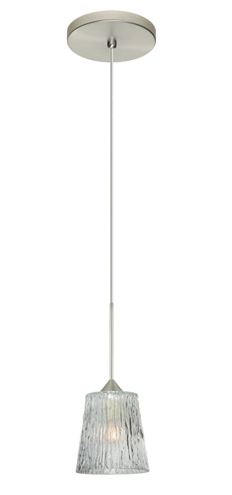 Besa - 1XT-512500-LED-SN - One Light Pendant - Nico - Satin Nickel