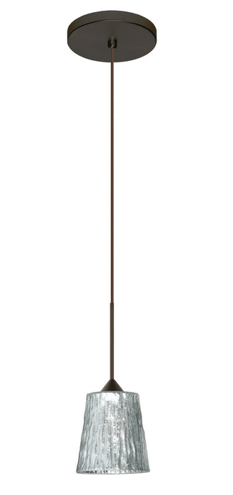 Besa - 1XT-5125SF-LED-BR - One Light Pendant - Nico - Bronze