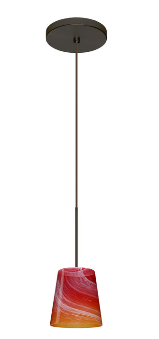 Besa - 1XT-5131SL-BR - One Light Pendant - Canto - Bronze