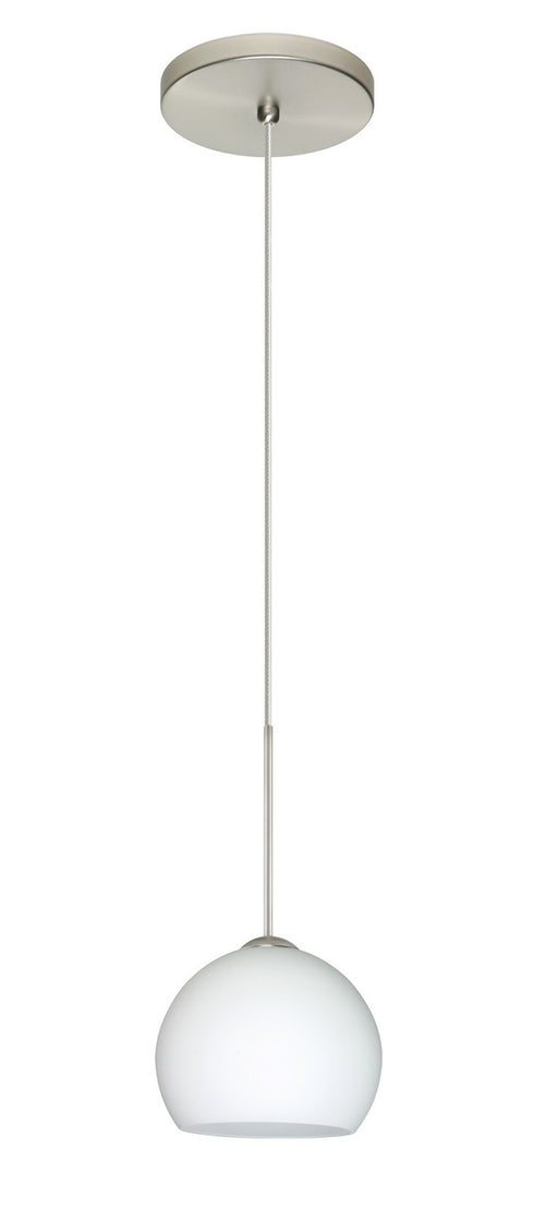 Besa - 1XT-565807-LED-SN - One Light Pendant - Palla - Satin Nickel