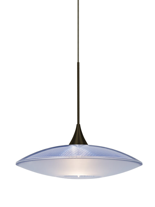 Besa - 1XT-6294BL-BR - One Light Pendant - Spazio - Bronze