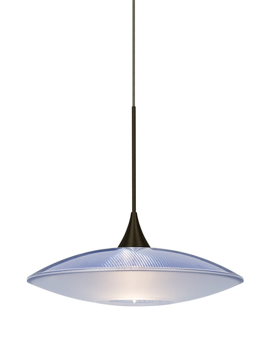 Besa - 1XT-6294BL-BR - One Light Pendant - Spazio - Bronze