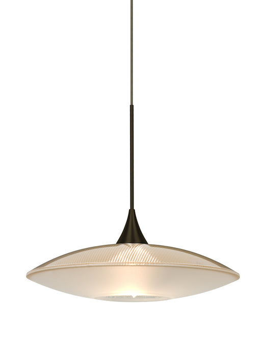 Besa - 1XT-6294GD-BR - One Light Pendant - Spazio - Bronze