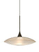 Besa - 1XT-6294GD-BR - One Light Pendant - Spazio - Bronze