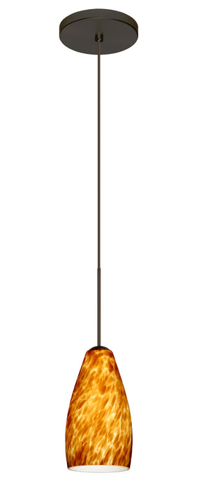 Besa - 1XT-719818-LED-BR - One Light Pendant - Karli - Bronze