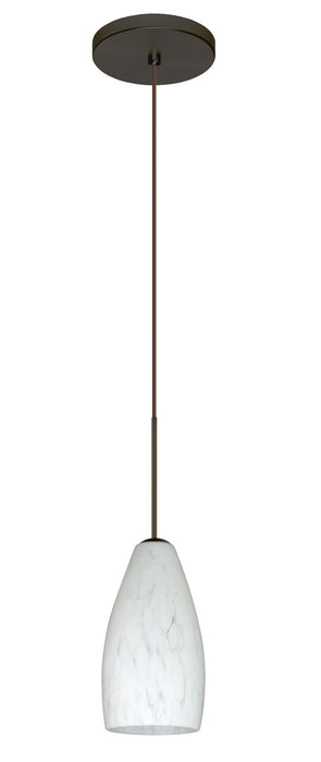 Besa - 1XT-719819-BR - One Light Pendant - Karli - Bronze