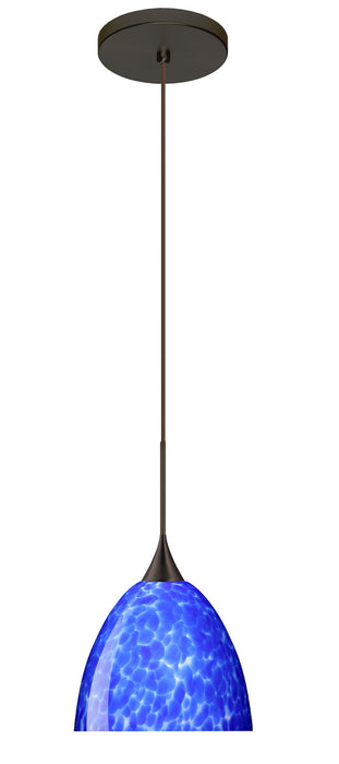 Besa - 1XT-757086-LED-BR - One Light Pendant - Sasha - Bronze