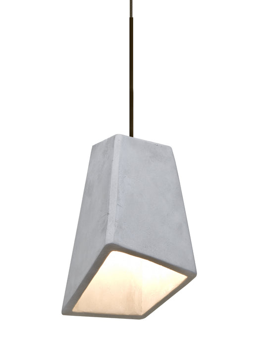 Besa - 1XT-SKIPNA-LED-BR - One Light Pendant - Skip - Bronze