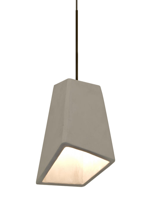 Besa - 1XT-SKIPTN-LED-BR - One Light Pendant - Skip - Bronze