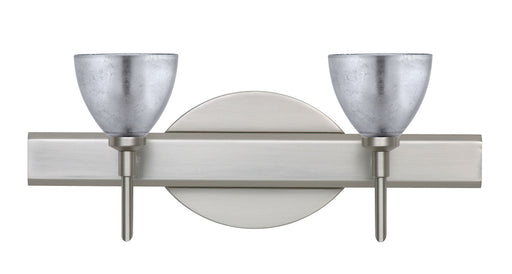 Besa - 2SW-1758SF-SN - Two Light Wall Sconce - Divi - Satin Nickel