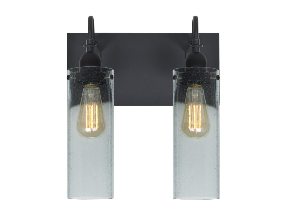 Besa - 2WG-JUNI10BL-EDIL-BK - Two Light Wall Sconce - Juni - Black