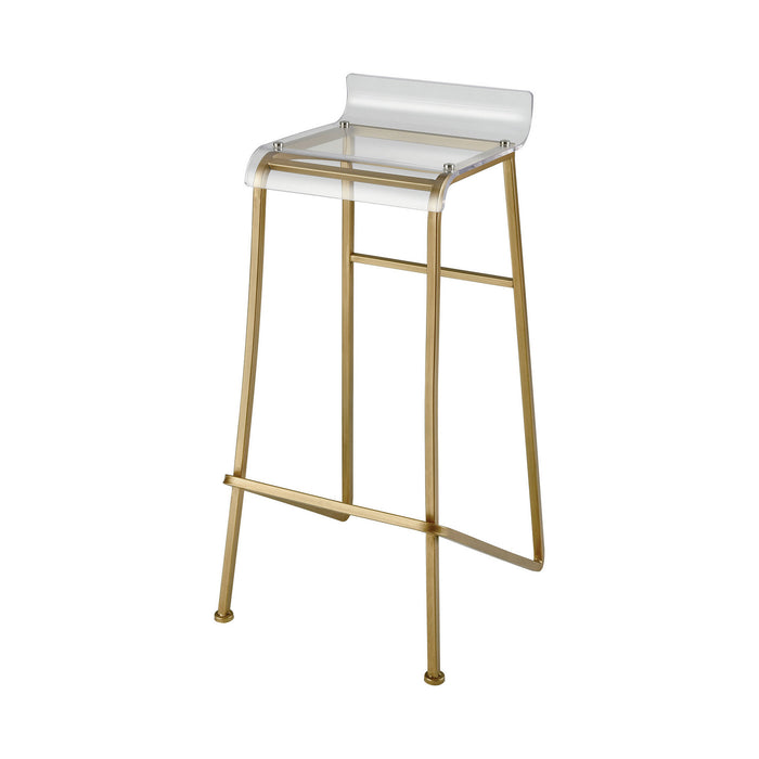 ELK Home - 351-10263 - Stool - Hyperion - Aged Gold