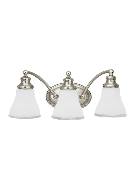 Generation Lighting - 40011EN3-773 - Three Light Wall / Bath - Alexandria - Two Tone Nickel