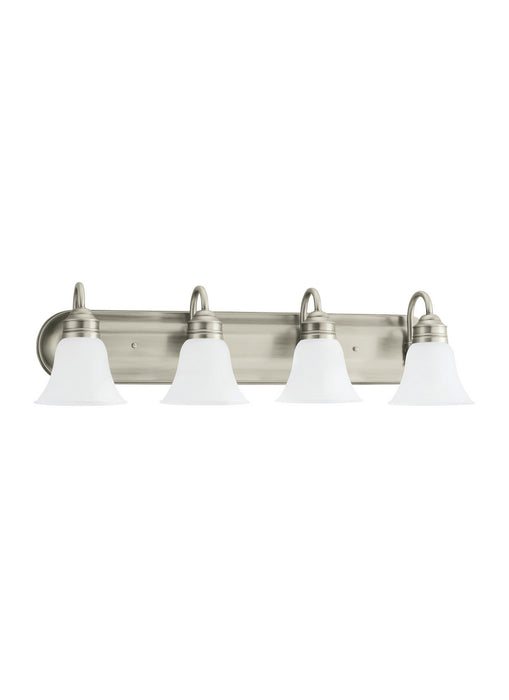 Generation Lighting - 44853EN3-965 - Four Light Wall / Bath - GLADSTONE - Antique Brushed Nickel