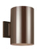 Generation Lighting - 8313901EN3-10 - One Light Outdoor Wall Lantern - Outdoor Cylinders - Bronze