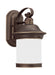 Generation Lighting - 89181EN3-71 - One Light Outdoor Wall Lantern - Hermitage - Antique Bronze