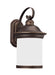 Generation Lighting - 89193-71 - One Light Outdoor Wall Lantern - Hermitage - Antique Bronze