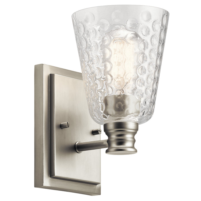 Kichler - 45095NI - One Light Wall Sconce - Nadine - Brushed Nickel