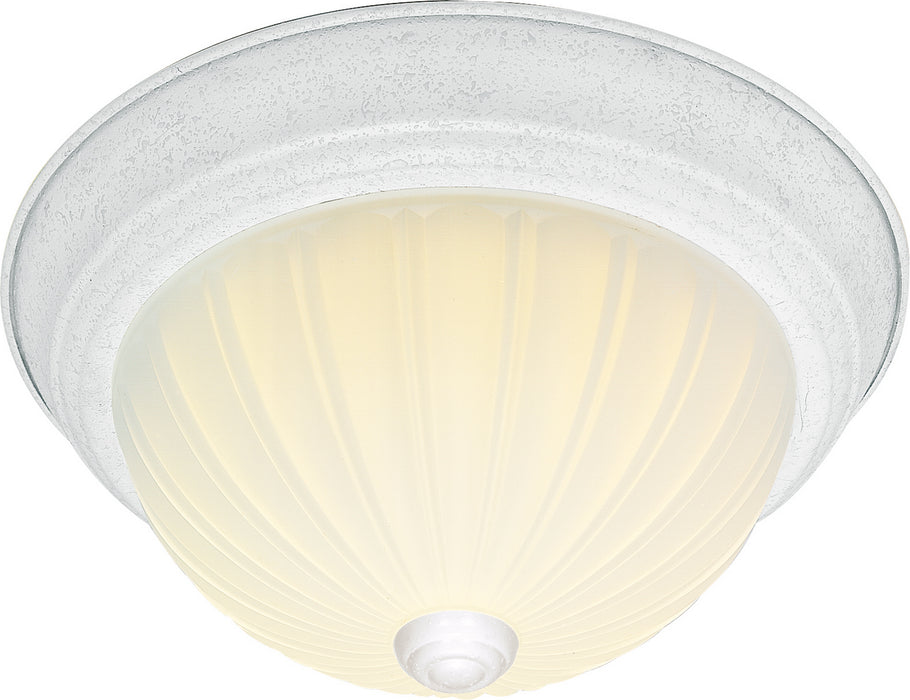 Nuvo Lighting - SF76-125 - Two Light Flush Mount - Textured White