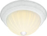 Nuvo Lighting - SF76-127 - Two Light Flush Mount - Textured White