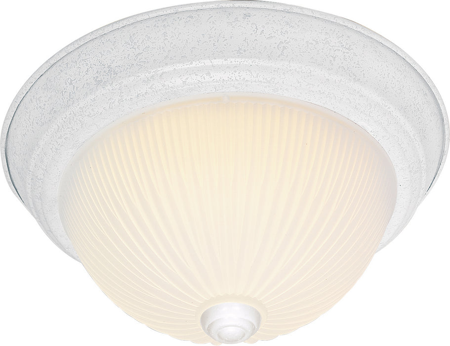 Nuvo Lighting - SF76-131 - Two Light Flush Mount - Textured White