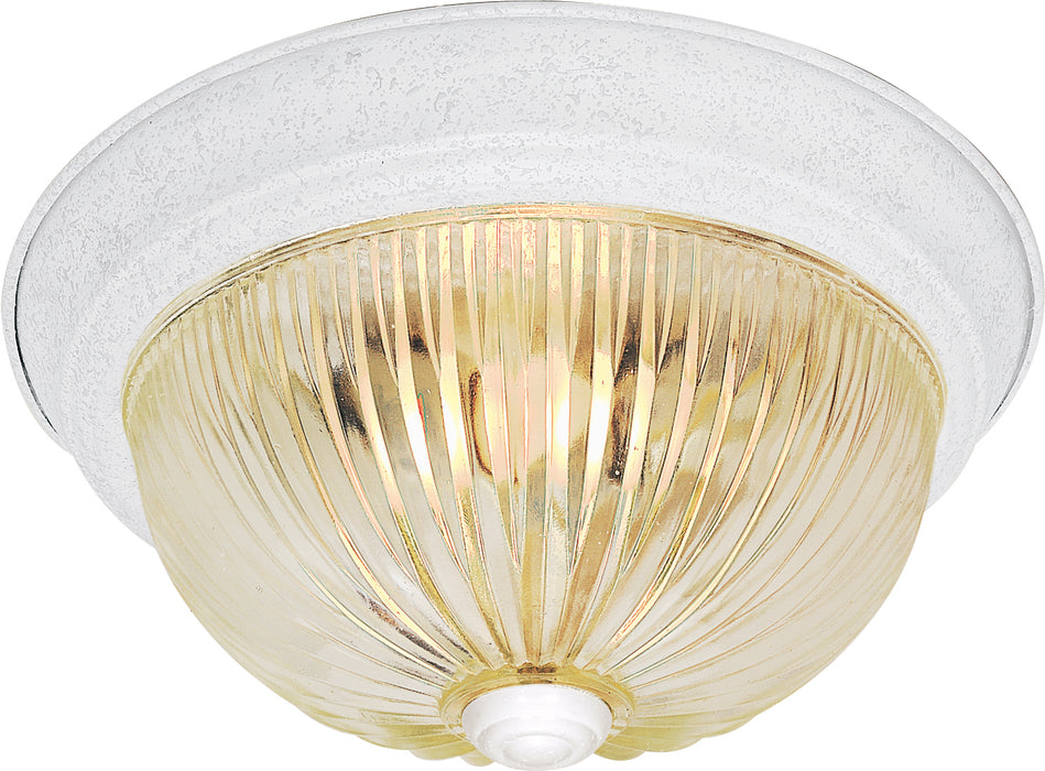 Nuvo Lighting - SF76-192 - Two Light Flush Mount - Textured White