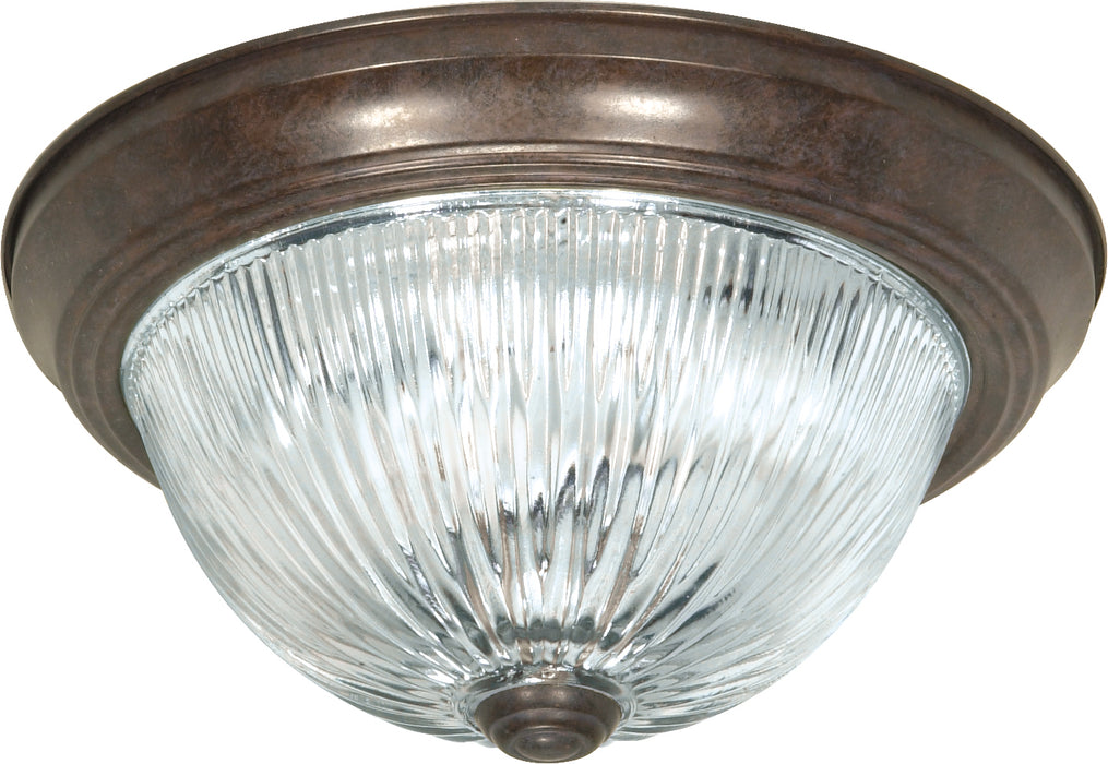 Nuvo Lighting - SF76-607 - Two Light Flush Mount - Old Bronze