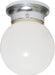 Nuvo Lighting - SF77-111 - One Light Flush Mount - Polished Chrome