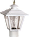 Nuvo Lighting - SF77-899 - One Light Post Lantern - White