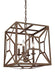 Generation Lighting - F3171/4WI - Four Light Chandelier - Feiss - Marquelle - Weathered Iron