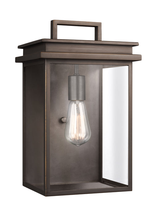 Generation Lighting - OL13602ANBZ - One Light Outdoor Wall Lantern - GLENVIEW - Antique Bronze