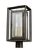Generation Lighting - OL13807ANBZ/PBB - Two Light Post Lantern - Urbandale - Antique Bronze / Painted Burnished Brass