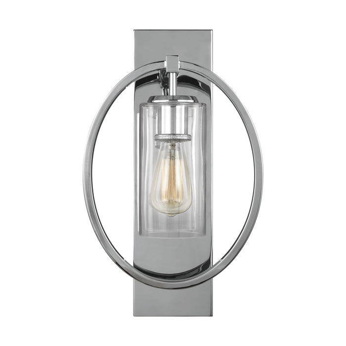 One Light Wall Sconce from the Marlena collection in Chrome finish